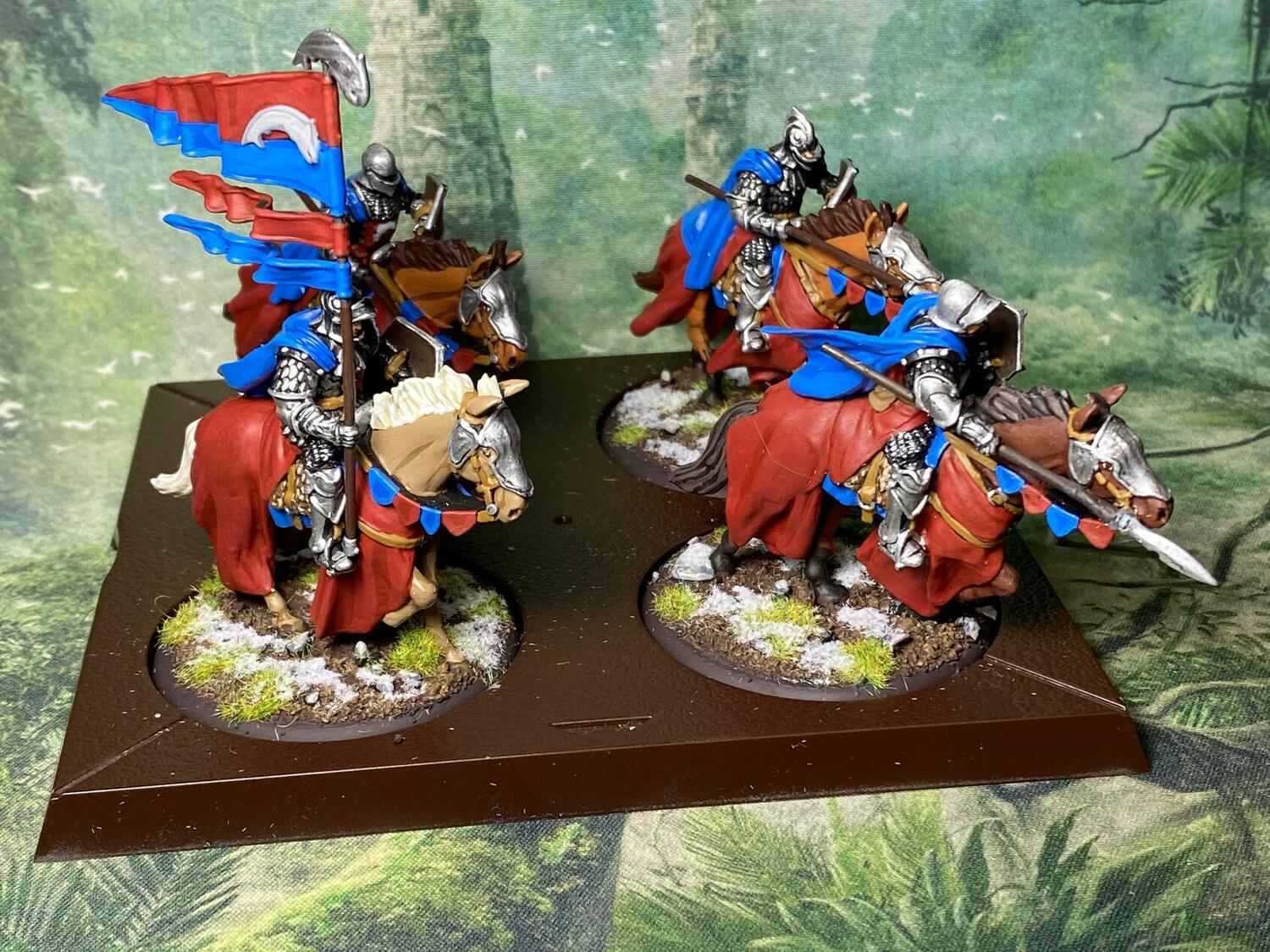 Le Trône de Fer: Le Jeu de Figurines - Cavaliers de la Maison Tully Figurines