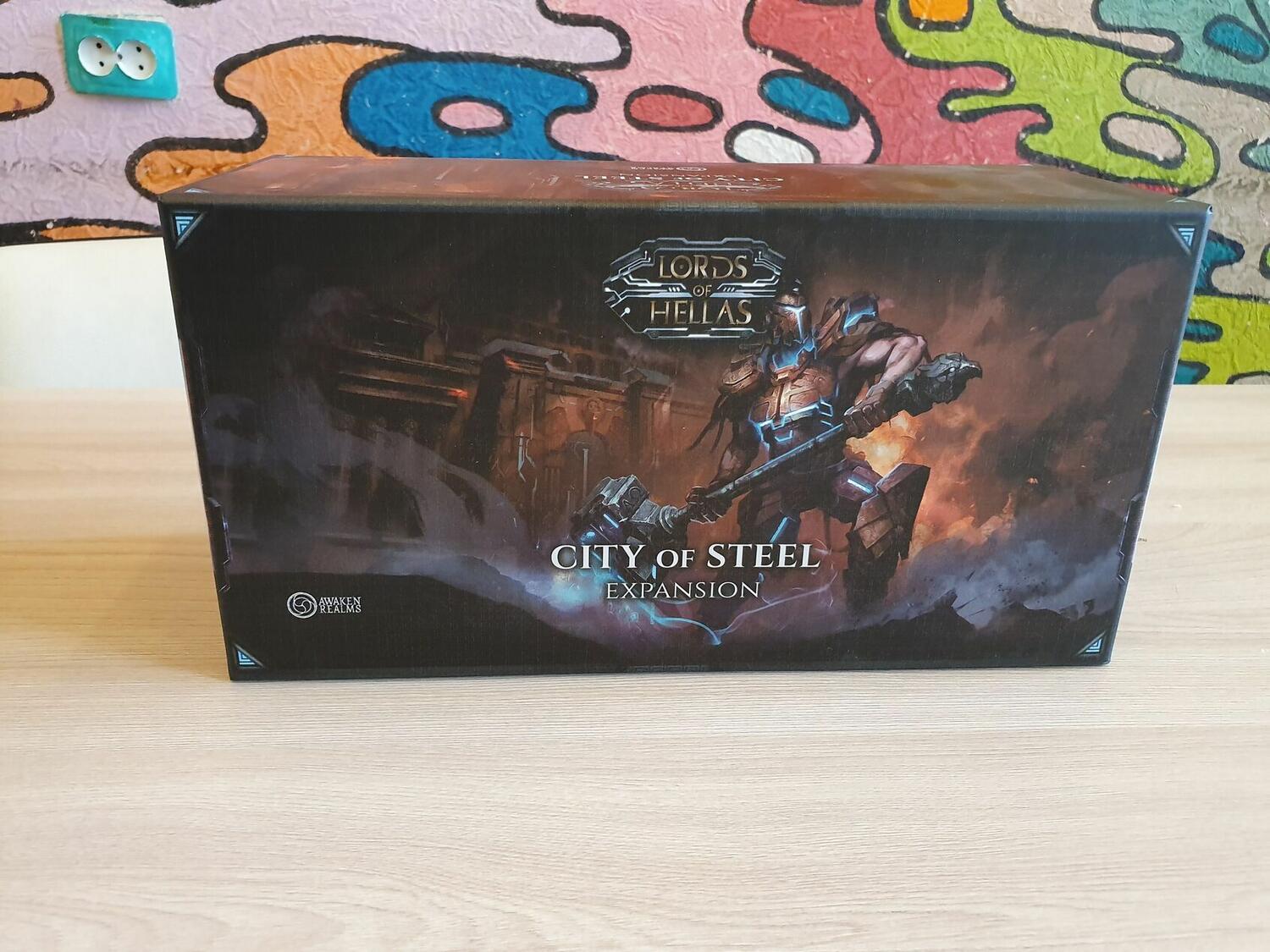 Lords of Hellas: City of Steel Cover 3d