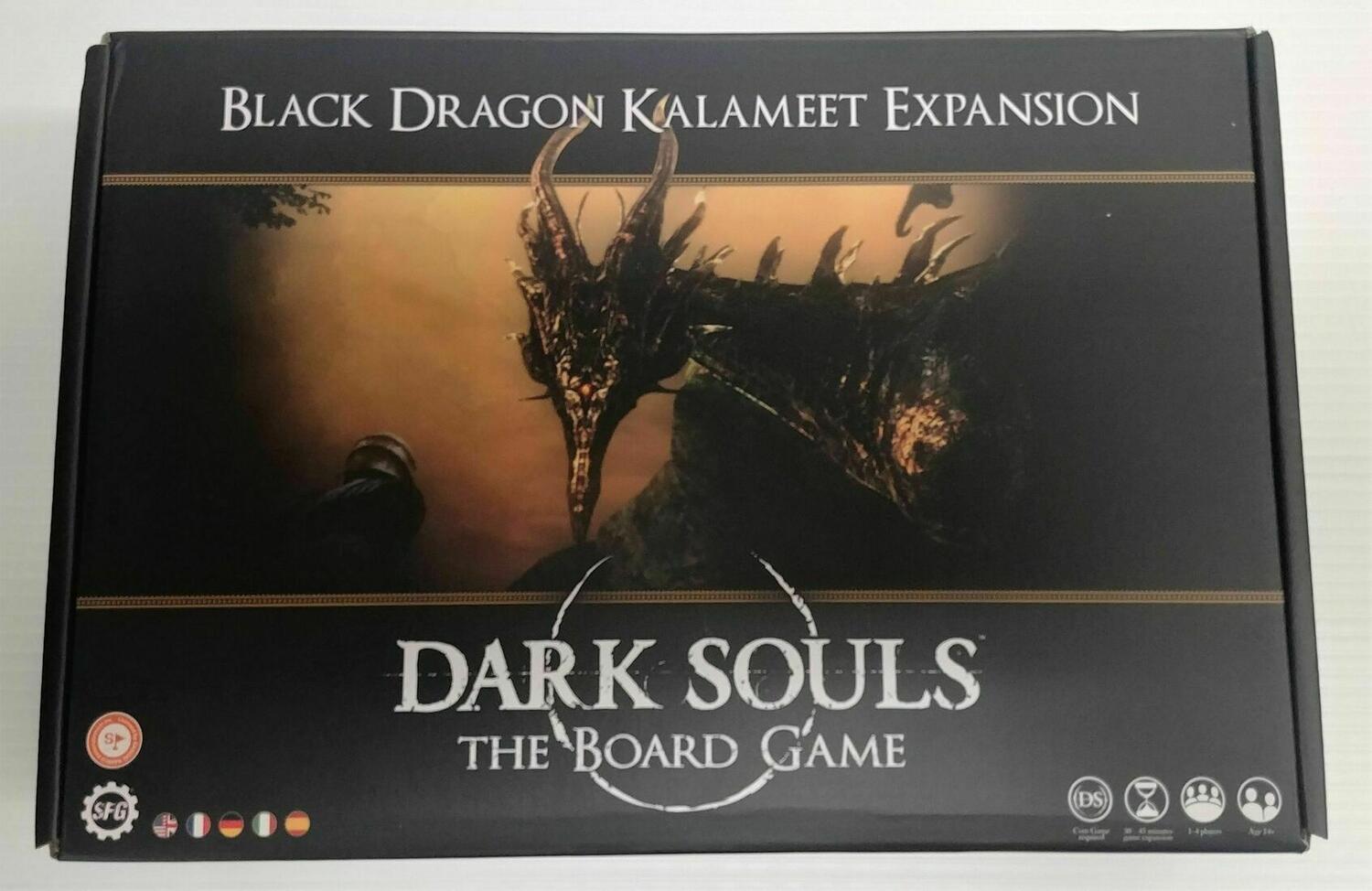 Dark Souls: The Board Game - Black Dragon Kalameet Cover 3d