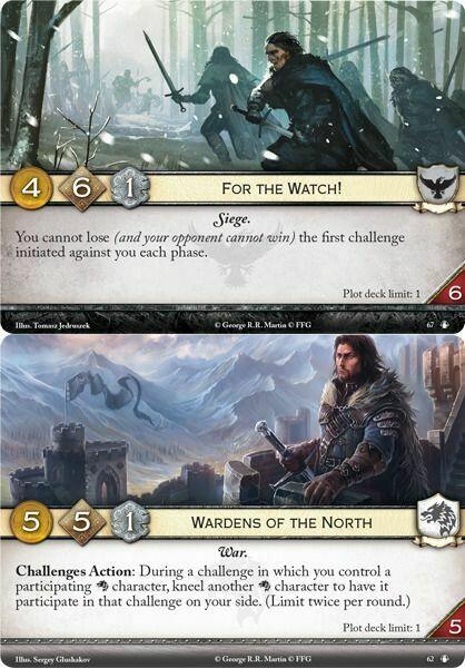 Le Trône de Fer: Le Jeu de Cartes - Pas de Moyen Terme Cartes