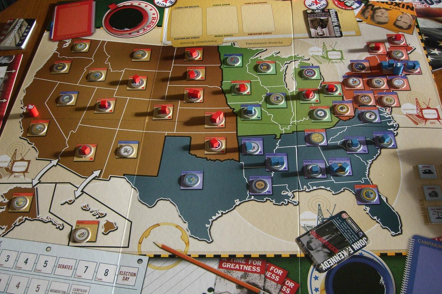 1960: Kennedy contre Nixon Eclate