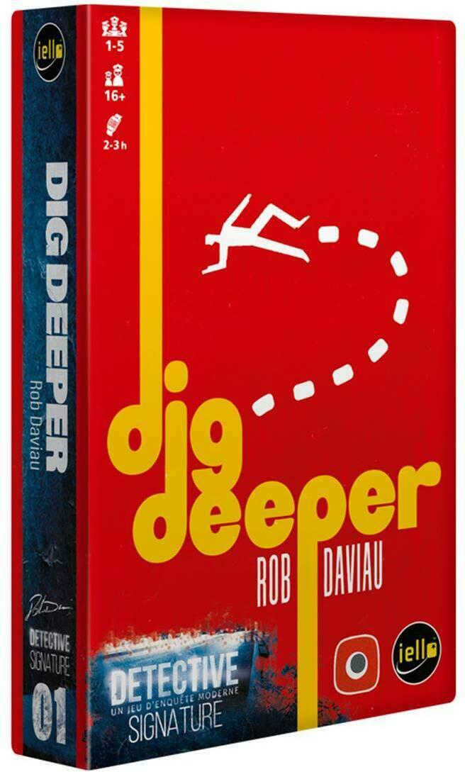 Détective: Un Jeu d'Enquête Moderne - Dig Deeper Cover 3d