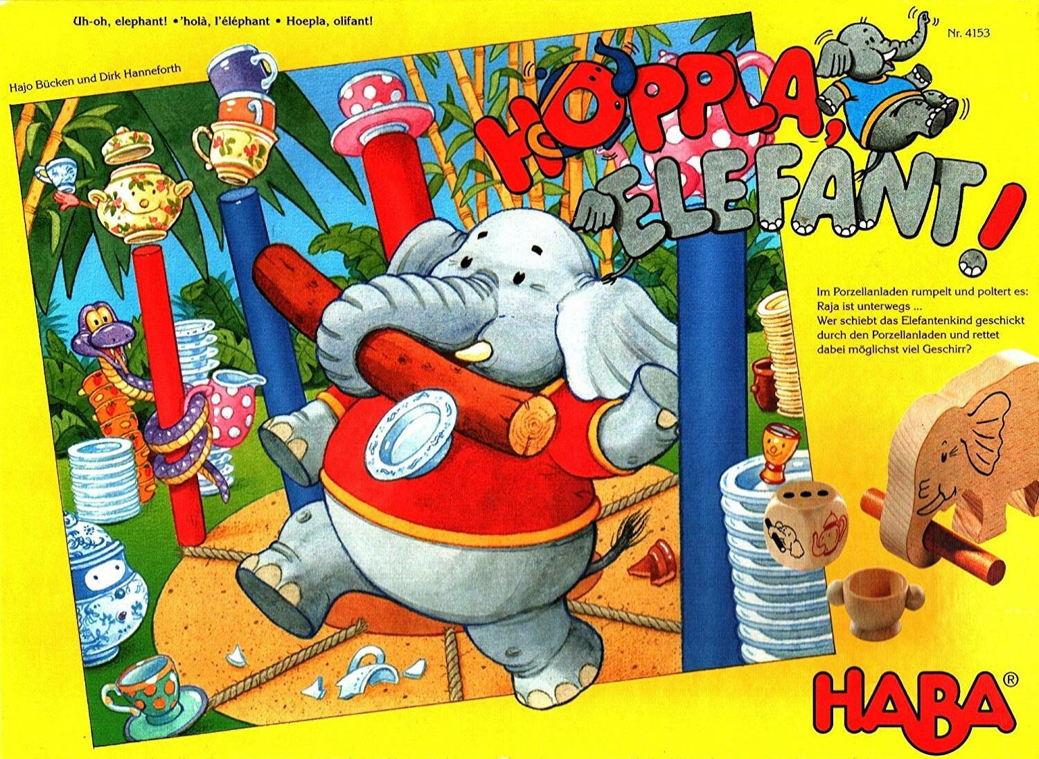 Hoppla Elefant! Cover