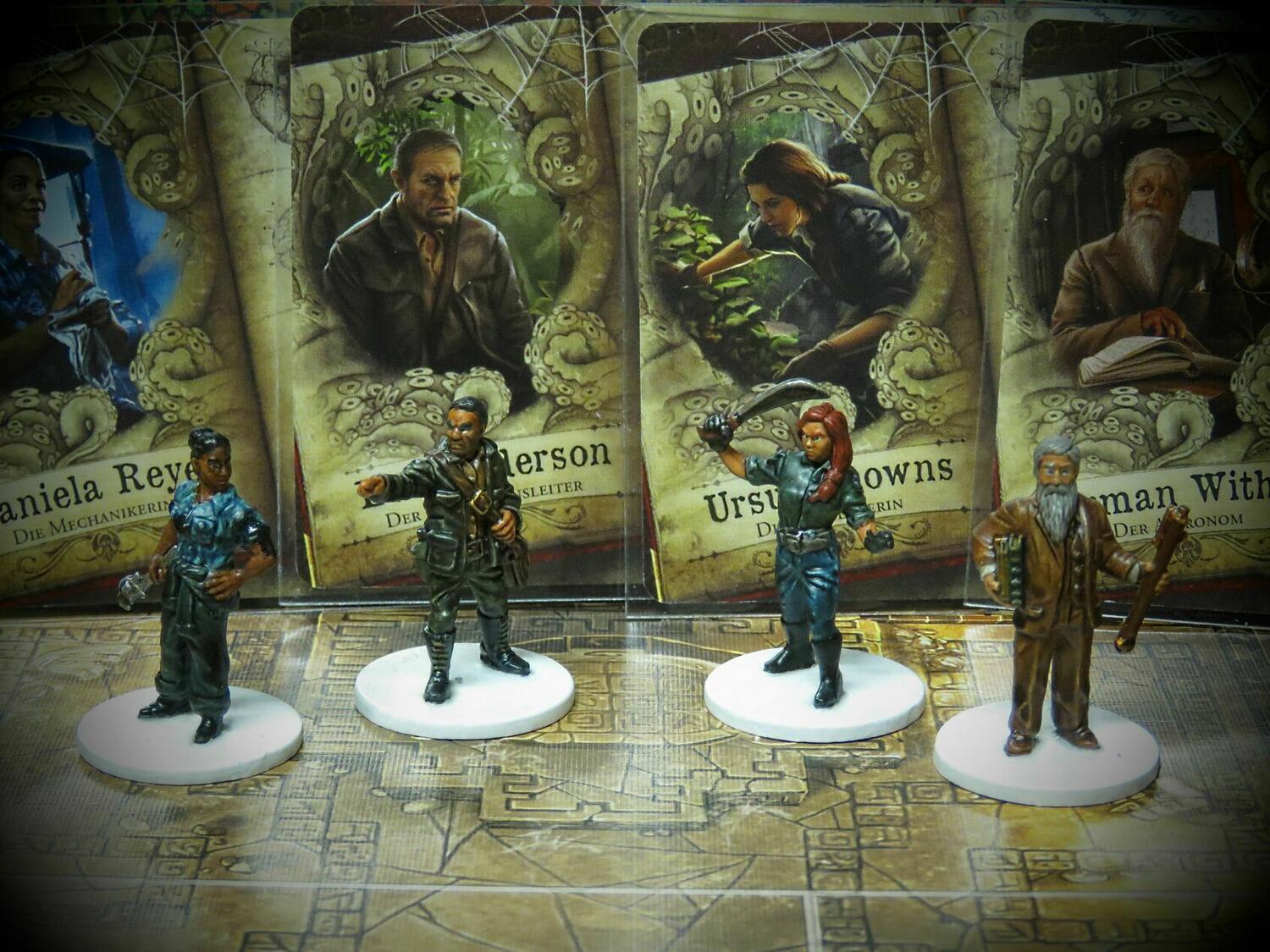 Les Demeures de l'Épouvante: Seconde Édition - Le Sentier du Serpent Figurines