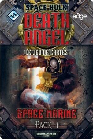 Space Hulk: Death Angel - Le Jeu de Cartes - Pack Space Marine 1 Cover
