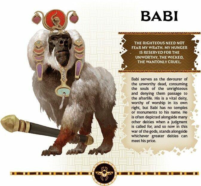 Ankh: Les Dieux d'Egypte Personnage