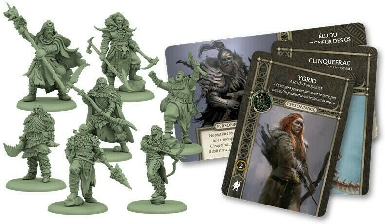 Le Trône de Fer: Le Jeu de Figurines - Héros du Peuple Libre 1 Eclate