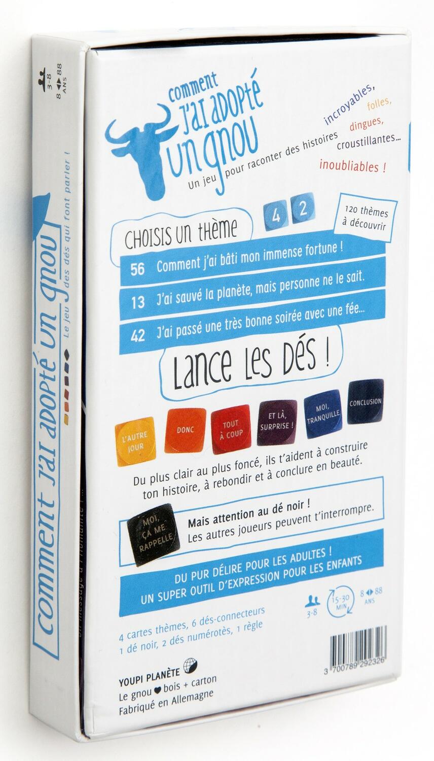 Comment J'ai Adopté un Gnou Back 3d