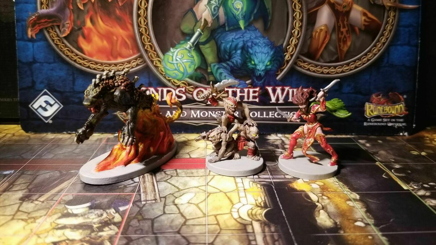 Descent: Voyages Dans les Ténèbres (Seconde Édition) - À l'État Sauvage Figurines