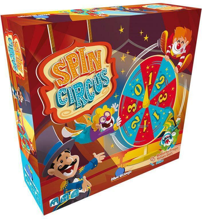Spin Circus Cover 3d