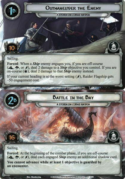 Le Seigneur des Anneaux: Le Jeu de Cartes - Une Tempête sur le Havre de Cobas Cartes