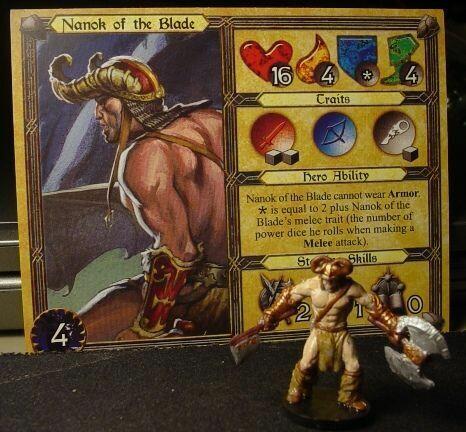 Descent: Voyages Dans les Ténèbres - Le Puits des Ténèbres Personnage