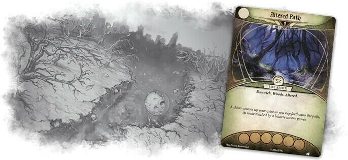 Horreur à Arkham: Le Jeu de Cartes - Là où le Destin Attend Carte