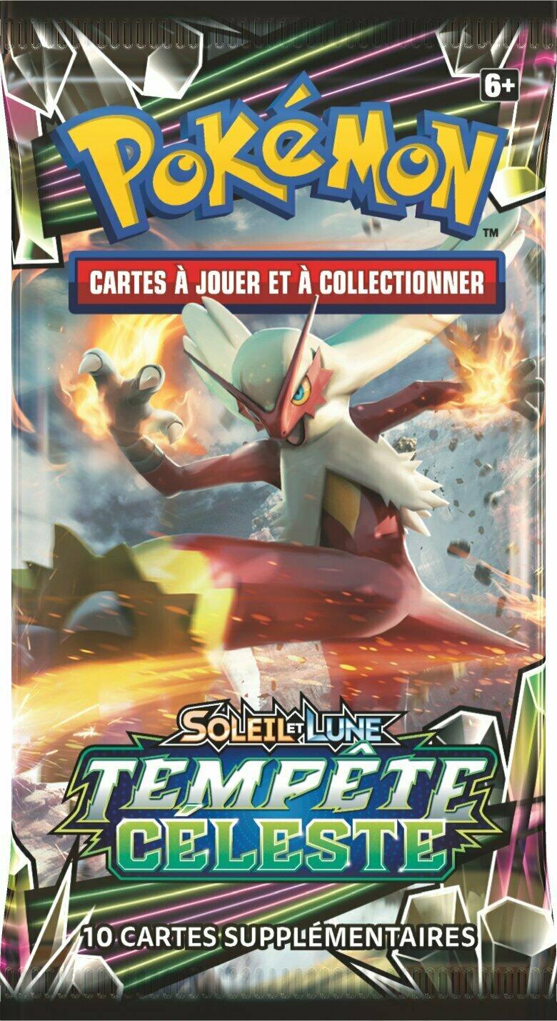 Pokémon Soleil et Lune: Tempête Céleste - Booster Cover