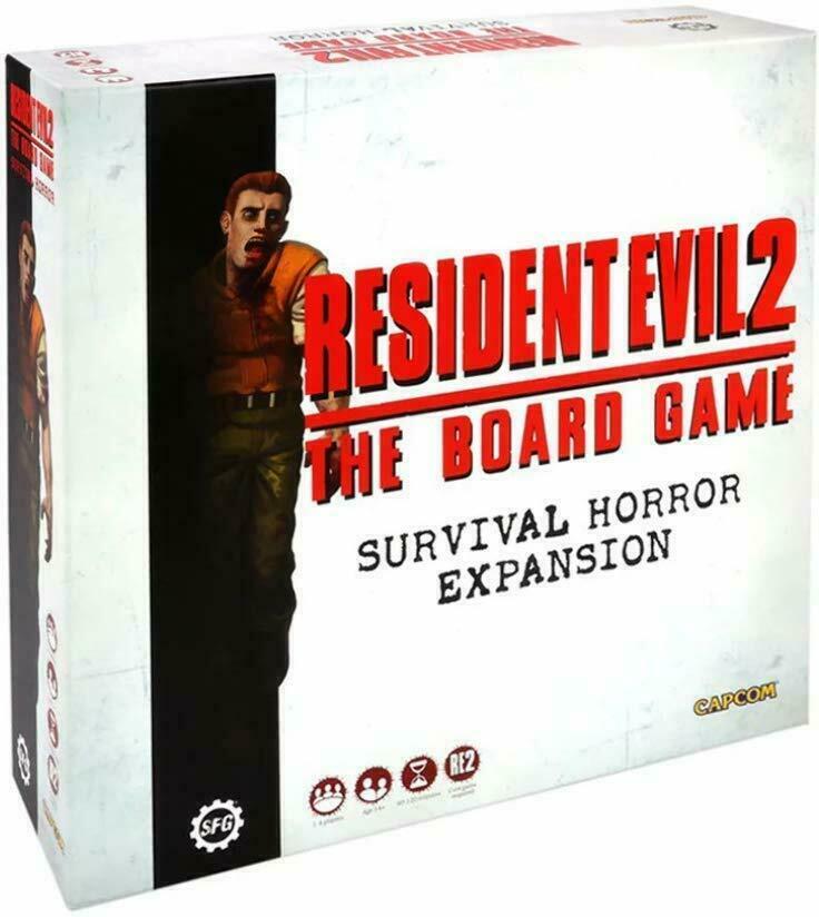 Resident Evil 2: The Board Game - Survival Horror Expansion Cover 3d