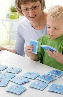 Mes Premiers Jeux: Mémo Tissu Chantier Famille