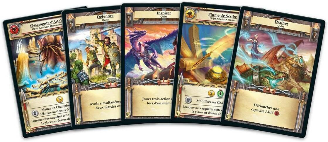 Hero Realms: Périples - Conquête Cartes