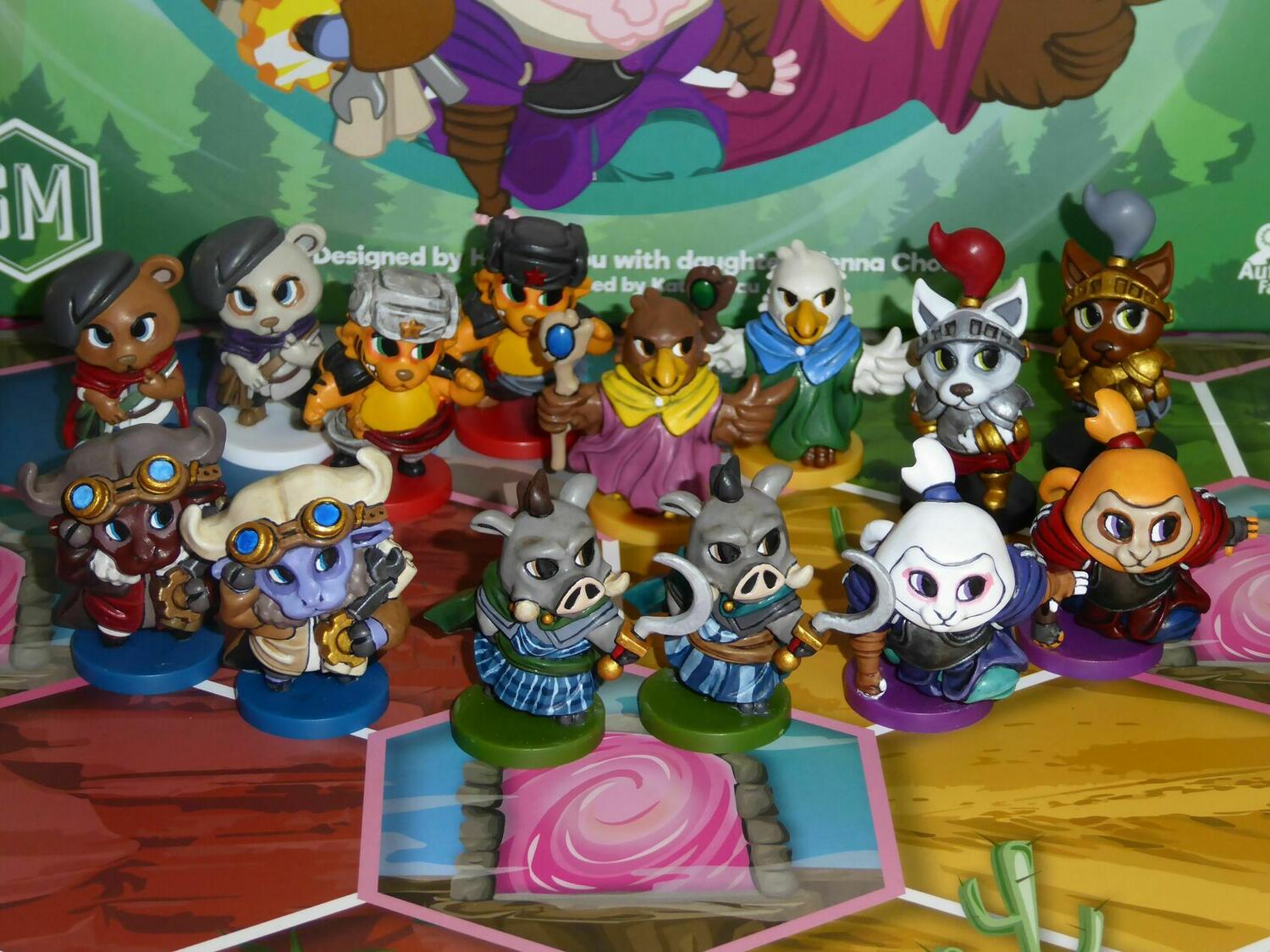 My Little Scythe Figurines