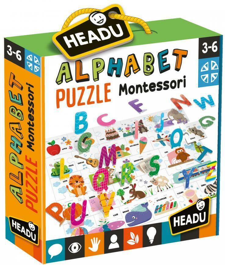 Alphabet Puzzle: Montessori Cover 3d