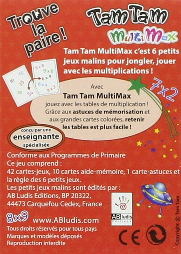 Tam Tam: MultiMax - Niveau 2 Back