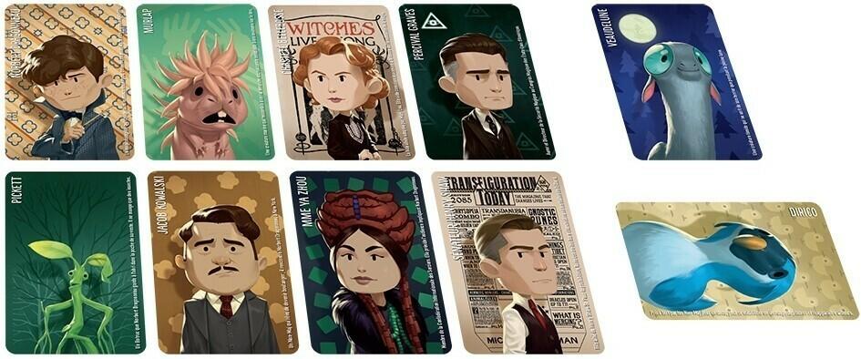 Similo: Les Animaux Fantastiques Cartes