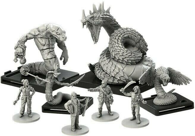 Les Demeures de l'Épouvante: Seconde Édition - Le Sentier du Serpent Figurines