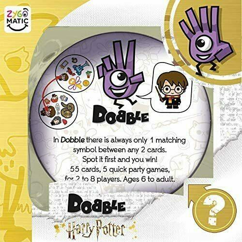 Dobble: Harry Potter English Back