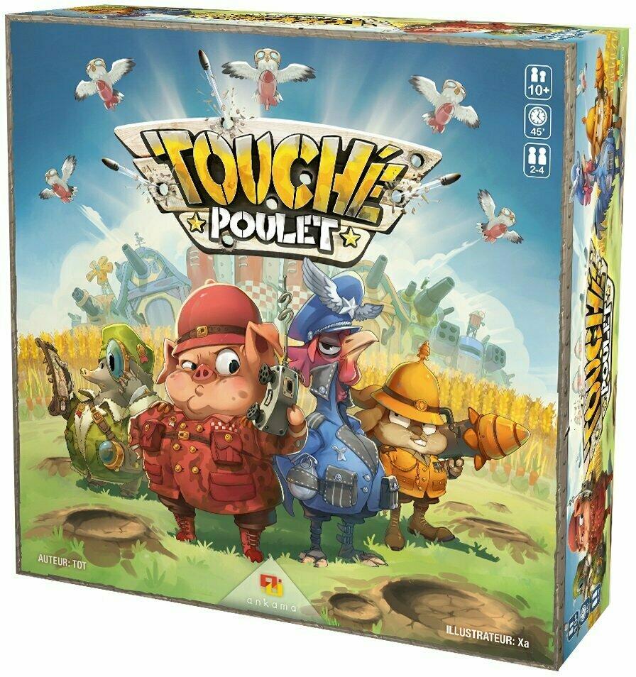 Touché Poulet Cover 3d