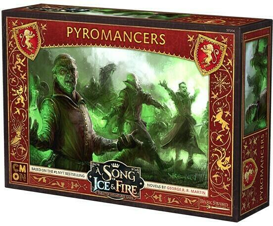 Le Trône de Fer: Le Jeu de Figurines - Pyromanciens Cover 3d