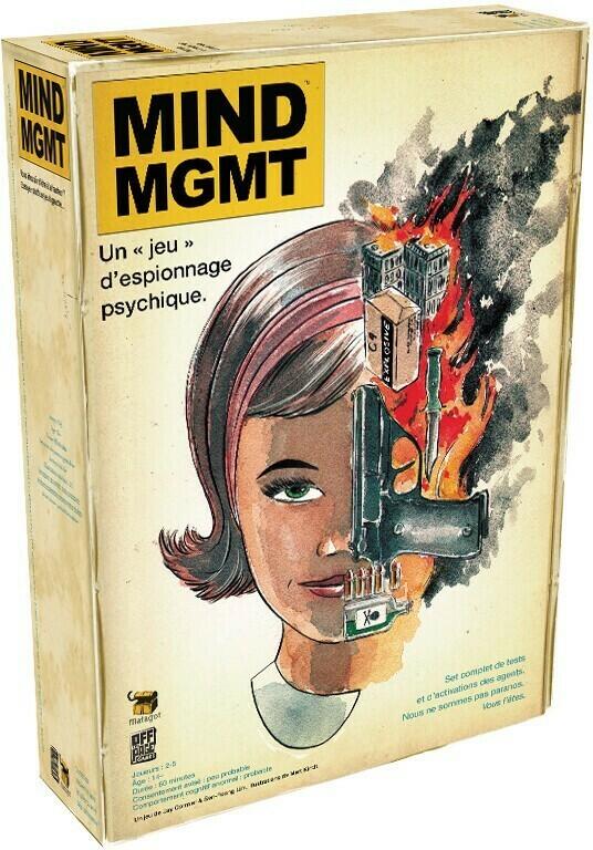 Mind MGMT: Un « Jeu » d'Espionnage Psychique Cover 3d
