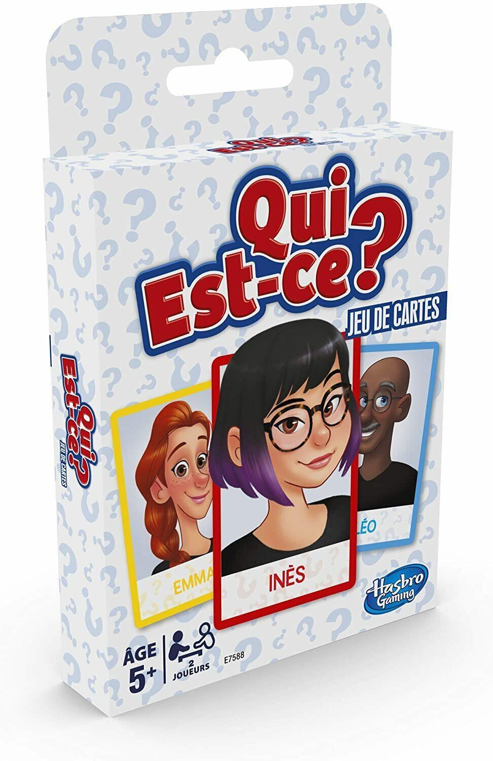 Qui Est-Ce ? Jeu de Cartes Cover 3d