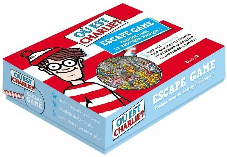Escape Game: Où est Charlie ? Panique dans la Boutique Magique ! Cover 3d