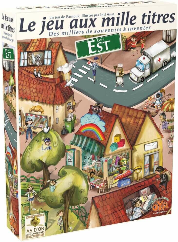 Le Jeu aux Mille Titres: Côté Est Cover 3d