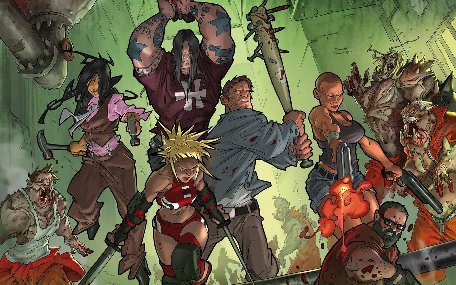 Zombicide: Saison 2 - Prison Outbreak Background