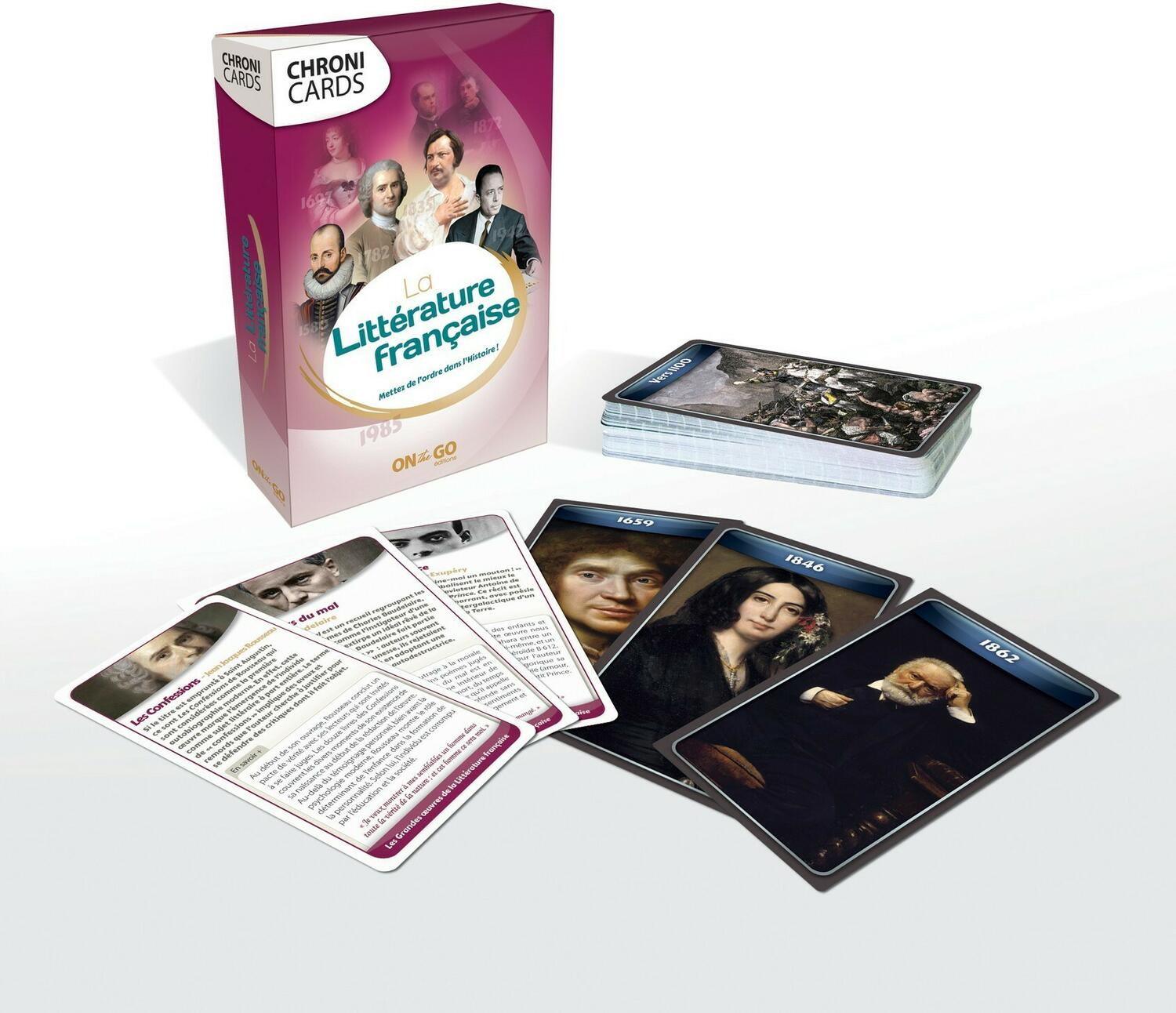 ChroniCards: La Littérature Française Eclate