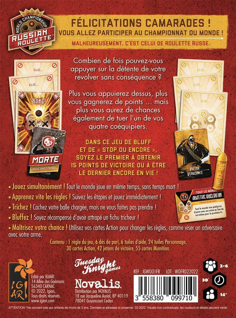 World Championship Russian Roulette Back