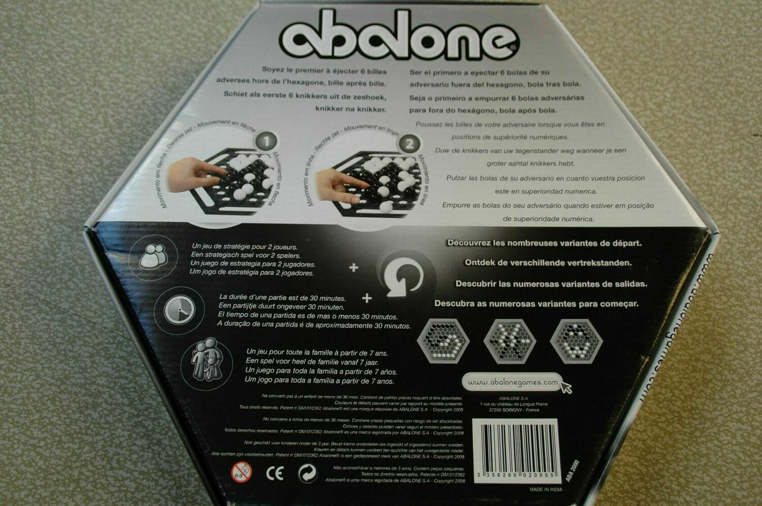 Abalone 2008 Back