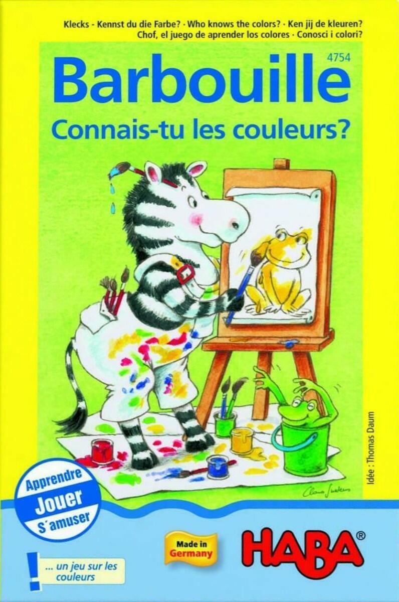 Barbouille: Connais-tu les Couleurs Cover