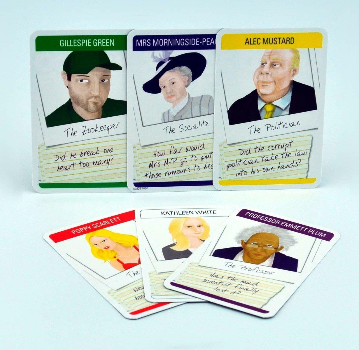 Cluedo: Edinburgh Edition Cartes