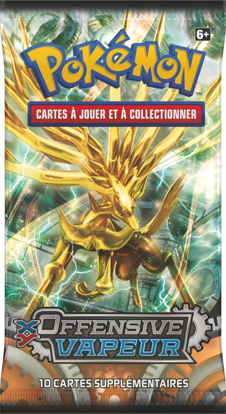Pokémon XY: Offensive Vapeur - Booster Cover Transparent