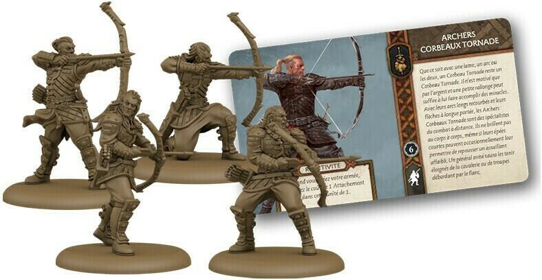 Le Trône de Fer: Le Jeu de Figurines - Archers Corbeaux Tornade Eclate