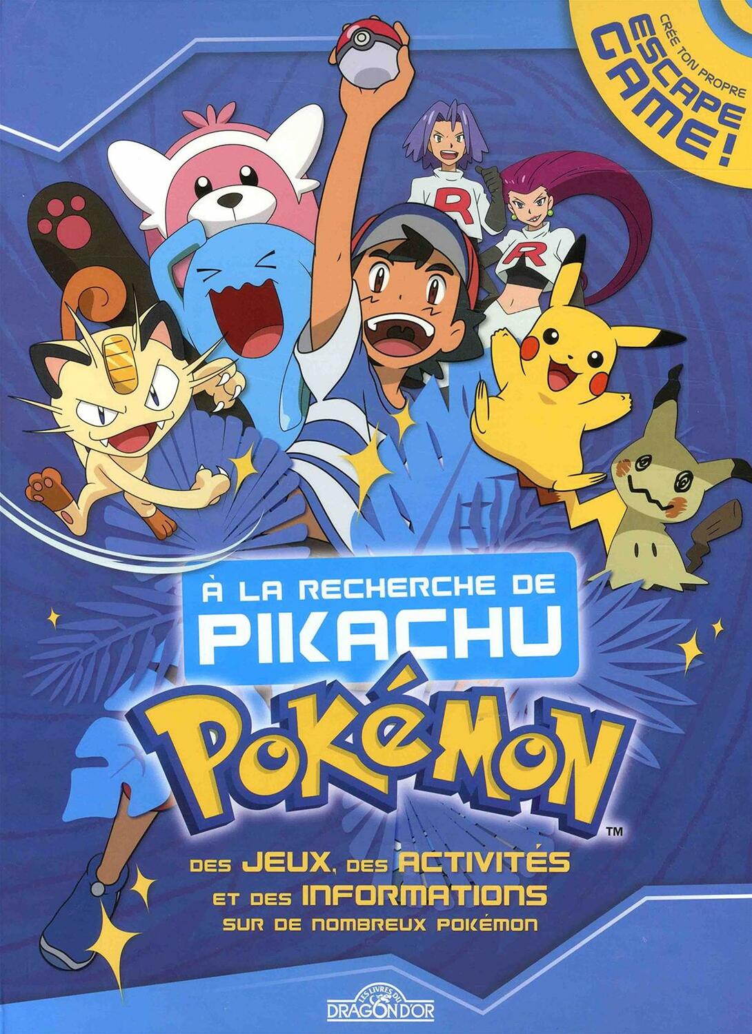 A la Recherche de Pikachu - Pokémon Cover