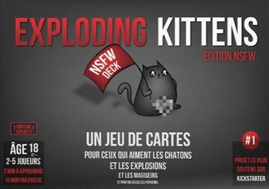 Exploding Kittens NSFW Cover