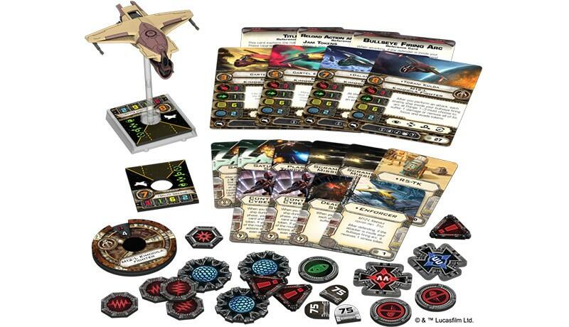 Star Wars: X-Wing - Le Jeu de Figurines - Chasseur M12-L Kimogila Eclate