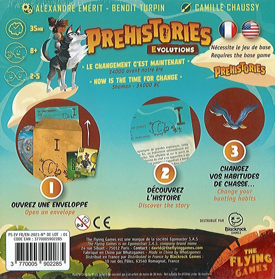 Prehistories: Évolutions Back