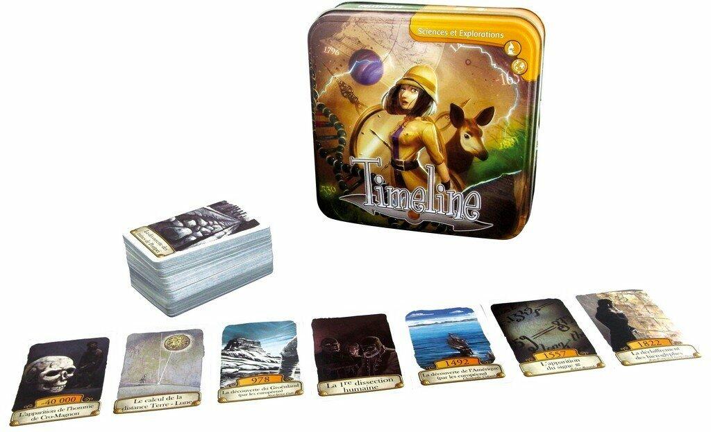 Timeline: Sciences et Explorations Eclate