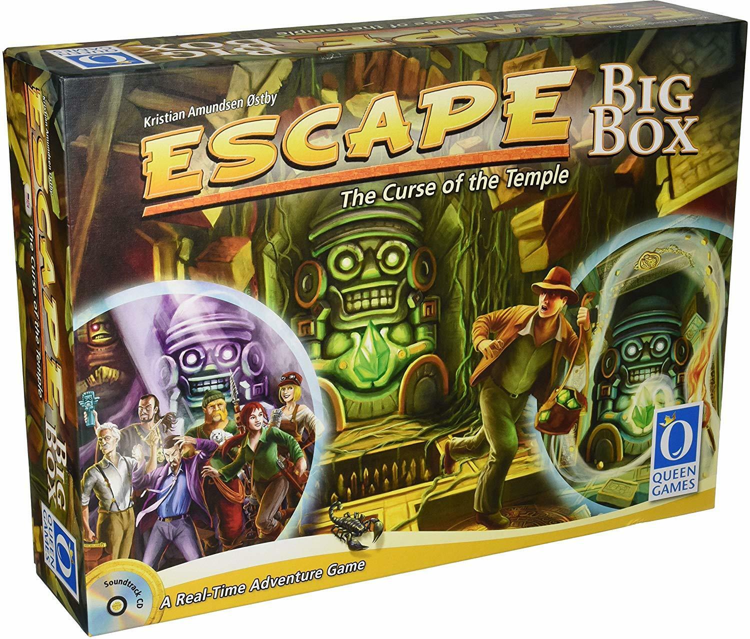 Escape: The Curse of the Temple - Big Box Cover 3d