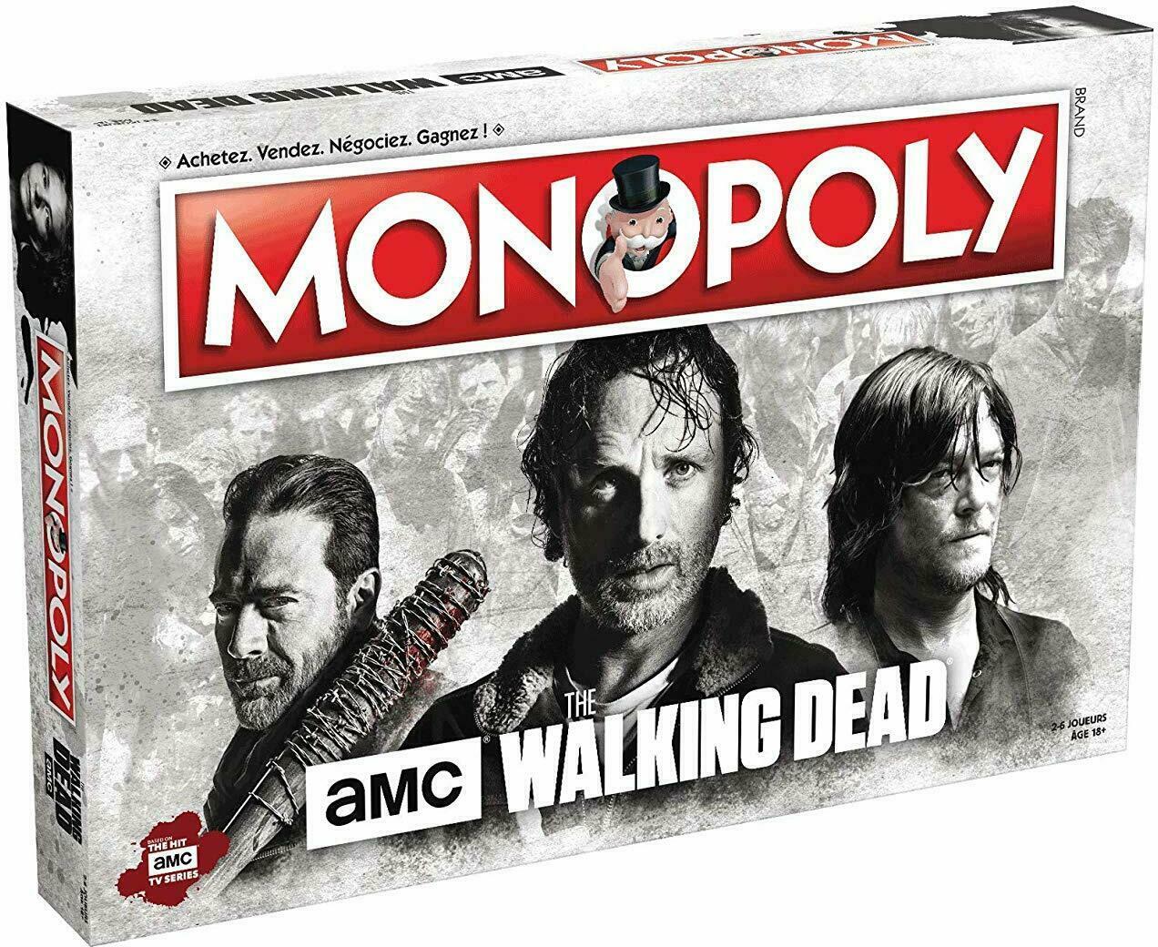 Monopoly: AMC - The Walking Dead Cover 3d