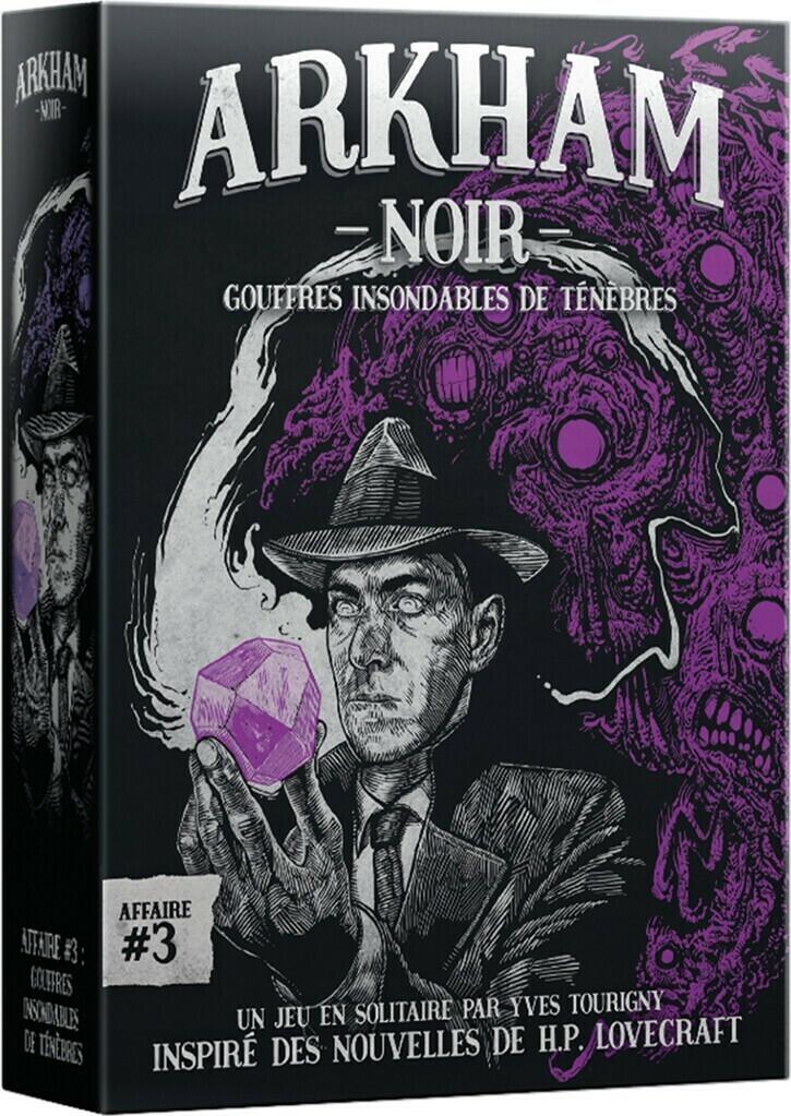 Arkham Noir: Affaire #3 - Gouffres Insondables de Ténèbres Cover 3d