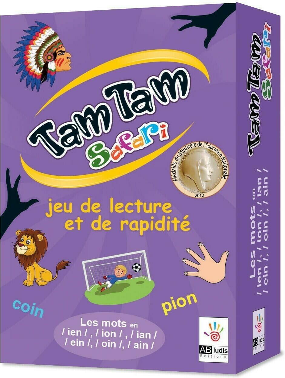 Tam Tam: Safari - Les Mots en ien, ion, ian, ein, oin, ain Cover 3d